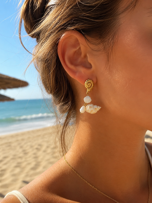 Boucles coquillages 🐚